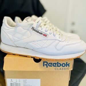 Reebok Classic White Leather Shoes
